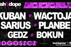 2017.12.01 - Fresh N Dope Festival - Kuban, Sarius, Gedziula, Wac Toja, PlanBe